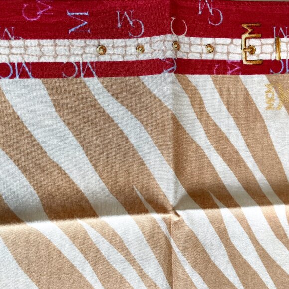 Authentic Vintage MCM Modern Creation München Scarf - Picture 7 of 11